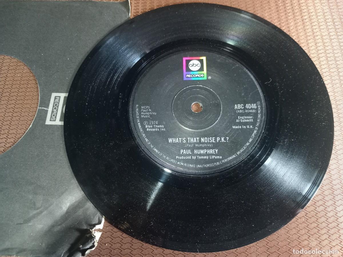 Discos de vinilo: Paul Humphrey / Cochise / Single 7&rdquo; [Ed. UK] - Foto 2
