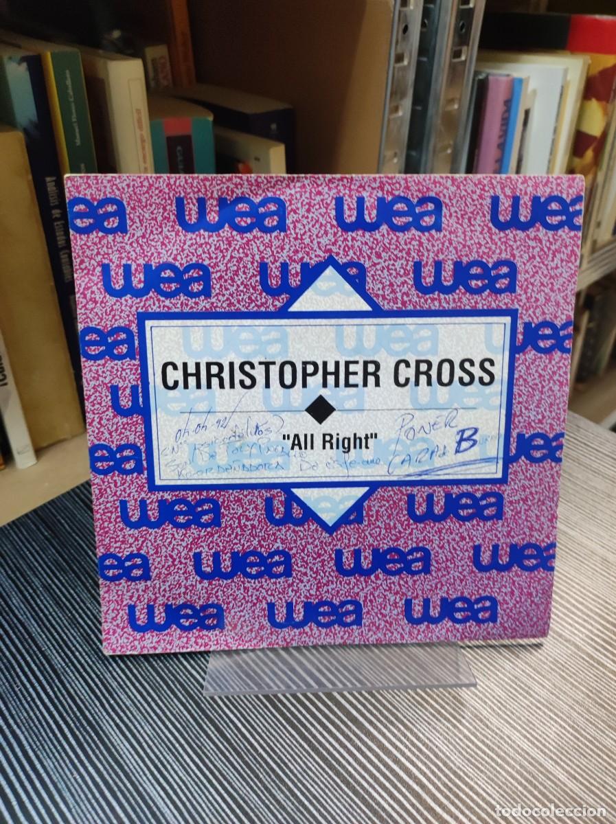 Discos de vinilo: CHRISTOPHER CROSS ALL RIGHT - Foto 1