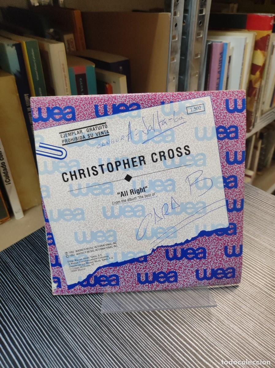 Discos de vinilo: CHRISTOPHER CROSS ALL RIGHT - Foto 2