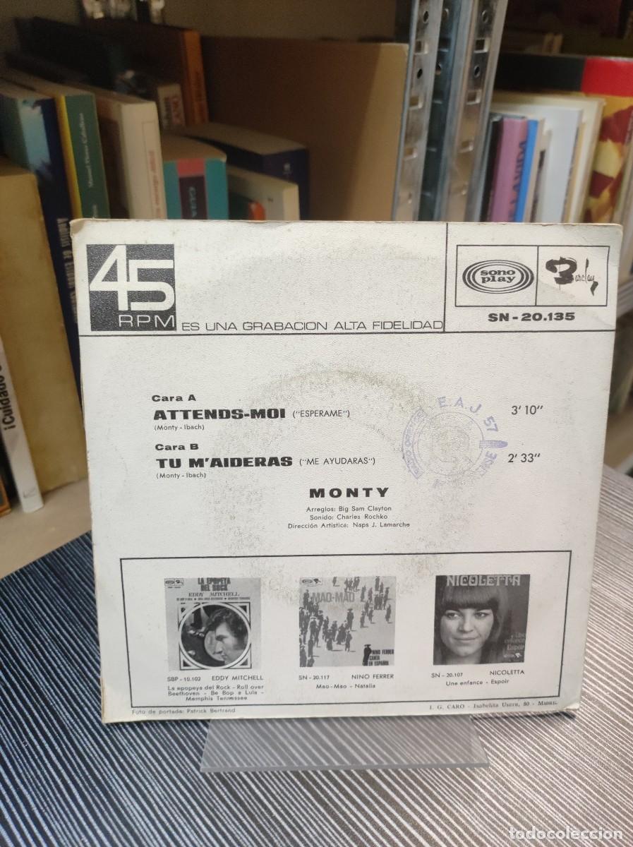 Discos de vinilo: MONTY ATTENDS - MOI .- - Foto 2
