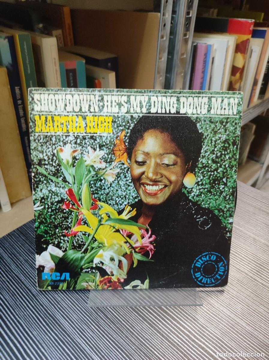 Discos de vinilo: Martha High &ndash; Showdown / Hes My Ding Dong Man - Foto 1