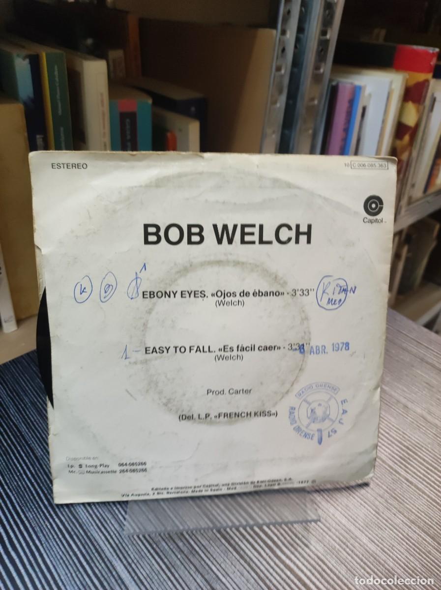Discos de vinilo: Bob Welch &ndash; Ojos De &Eacute;bano = Ebony Eyes - Foto 2