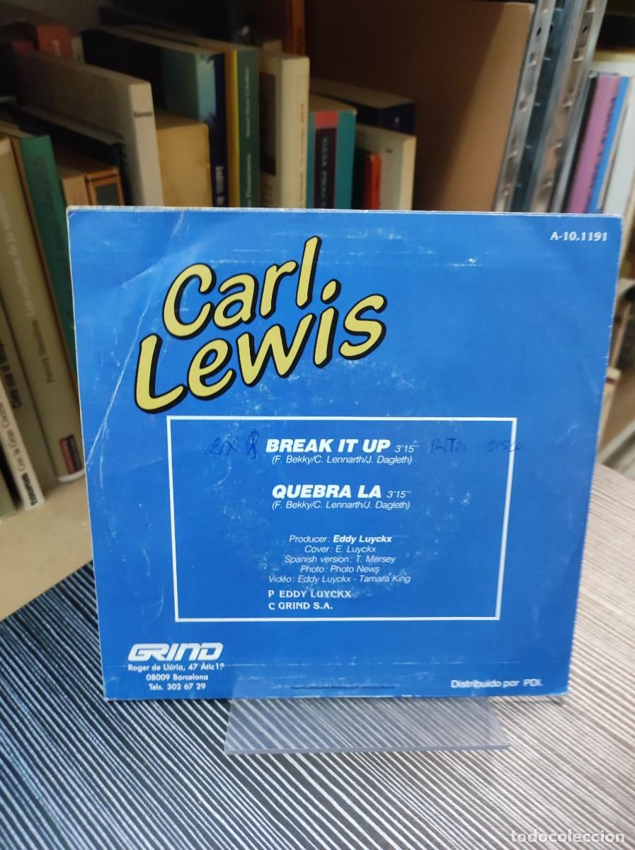 Discos de vinilo: Carl Lewis &ndash; Break It Up - Foto 2