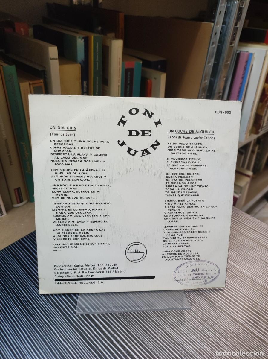 Discos de vinilo: Toni De Juan &ndash; Un Dia Gris - Foto 2