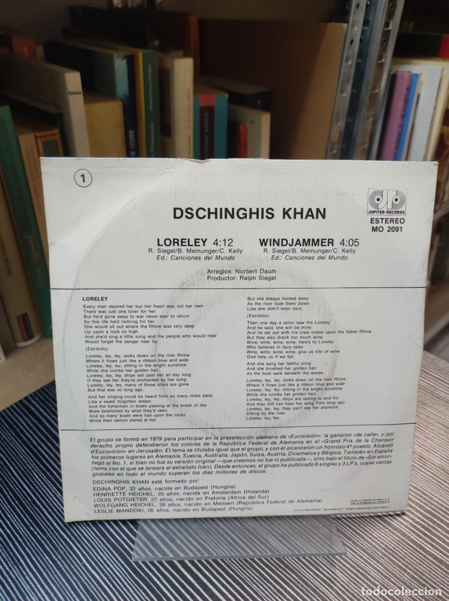 Discos de vinilo: Dschinghis Khan &ndash; Loreley - Foto 2
