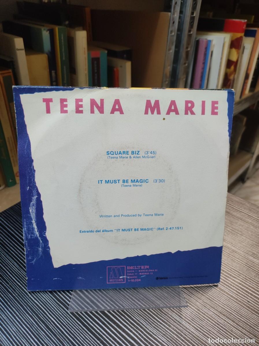Discos de vinilo: Teena Marie &ndash; It Must Be Magic SINGLE - Foto 2