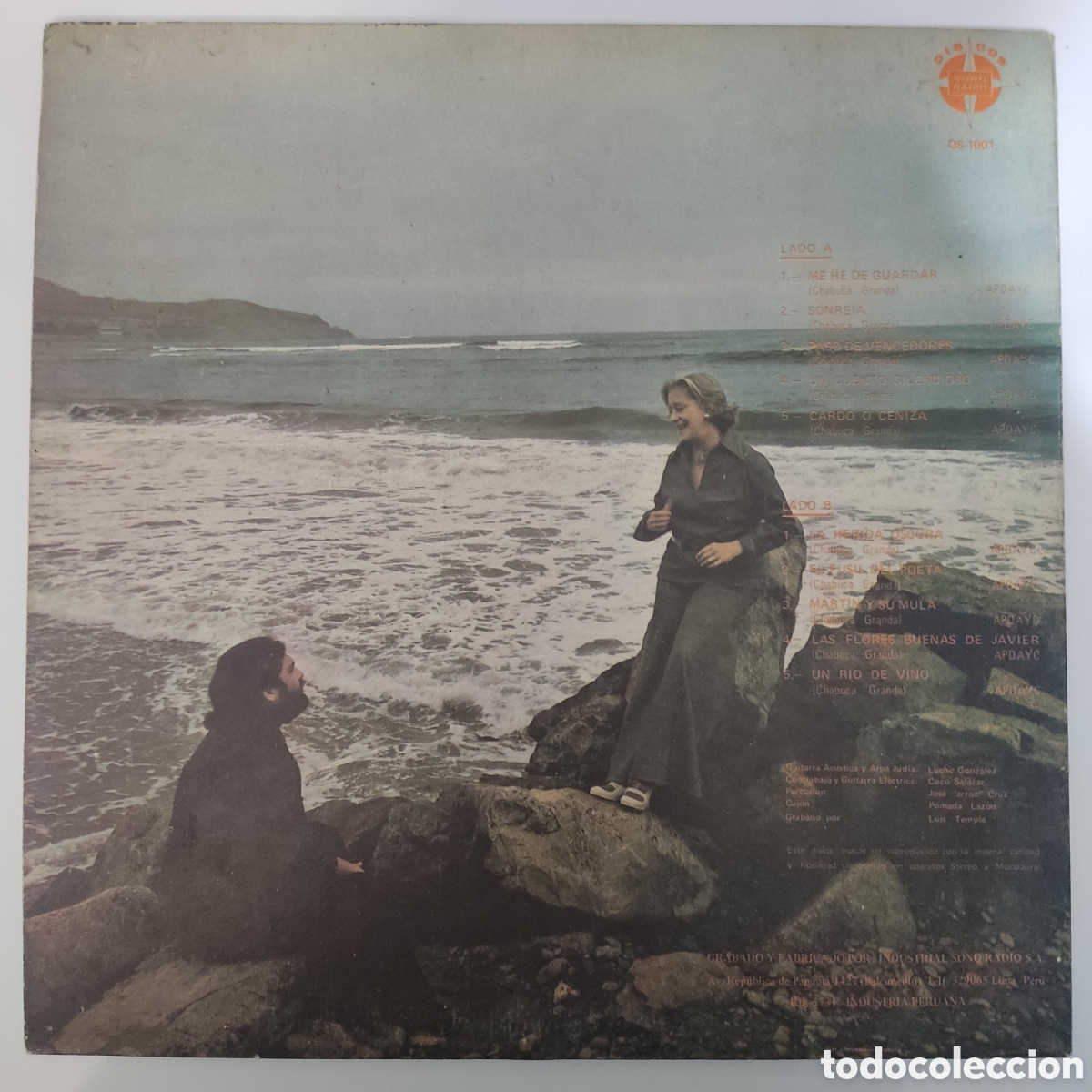 Discos de vinilo: CHABUCA GRANDA Y LUIS GONZ&Aacute;LEZ Vinilo LP - Foto 2