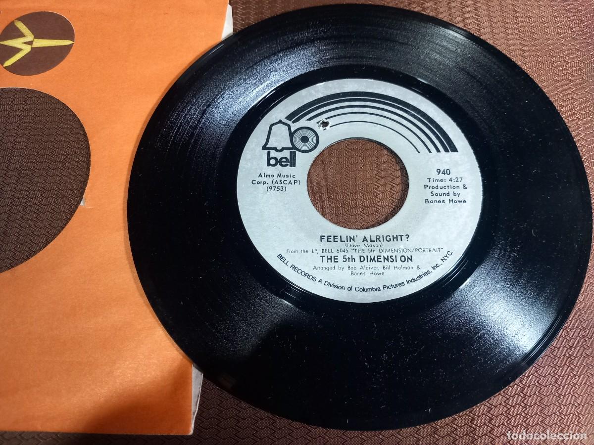 Discos de vinilo: The 5th Dimension / One Less Bell To Answer / Single 7&rdquo; - Foto 1