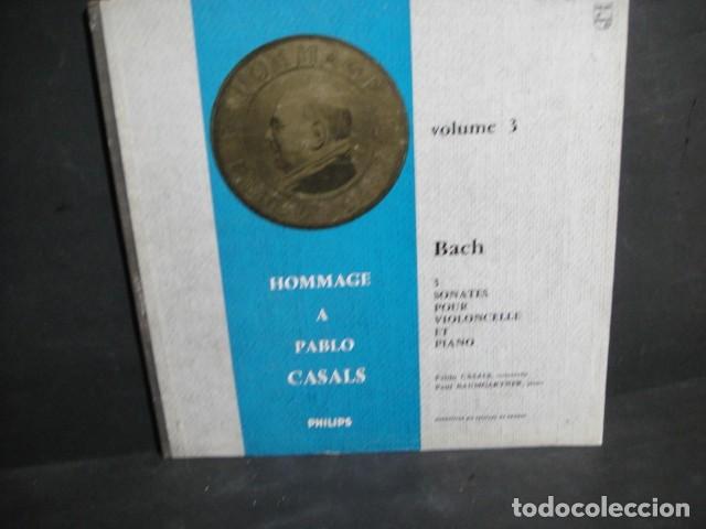 Discos de vinilo: hommage a pablo casals , volume 3 , disco lp nuevo - Foto 1