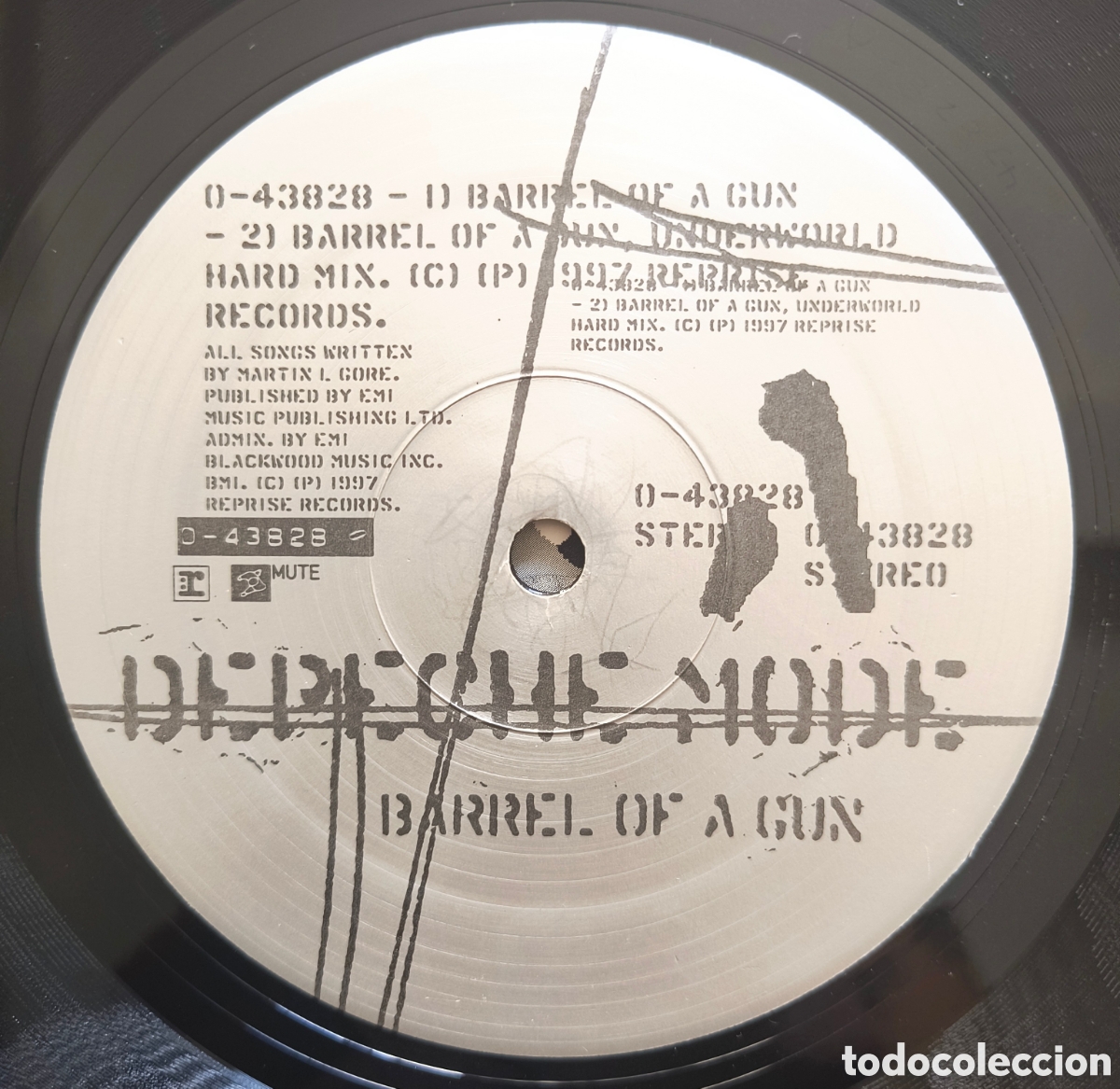 Discos de vinilo: DEPECHE MODE - BARREL OF A GUN - Foto 3