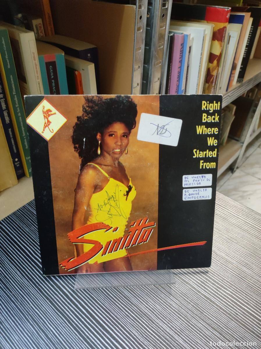 Discos de vinilo: Sinitta &ndash; Right Back Where We Started From - Foto 1
