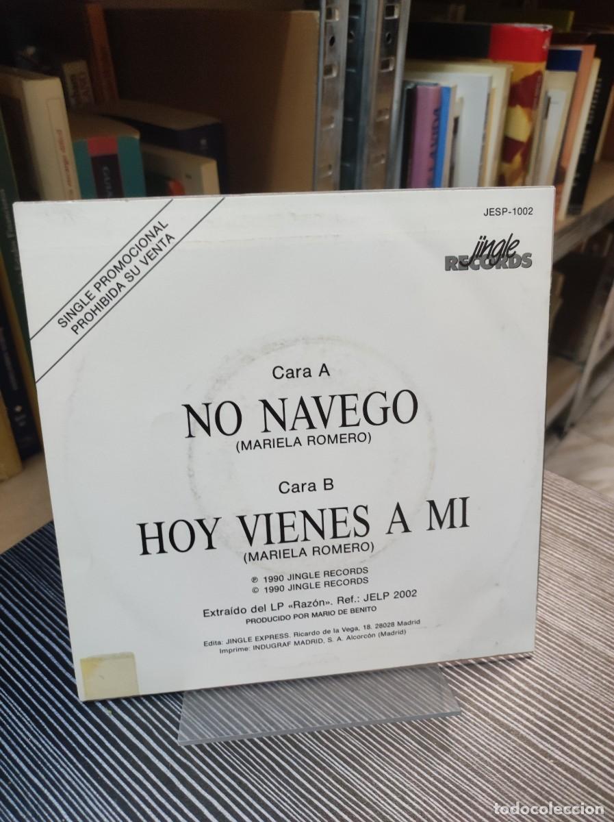 Discos de vinilo: Mariela Romero &ndash; No Navego - Foto 2