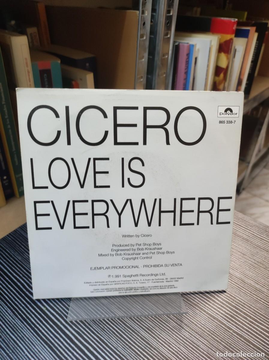 Discos de vinilo: CICERO LOVE IS EVERYWHERE - Foto 2