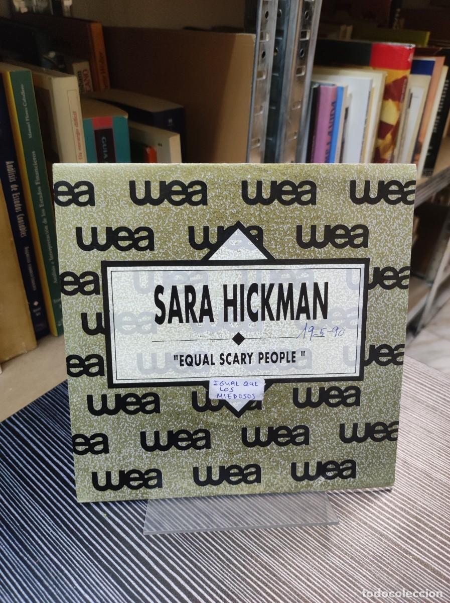 Discos de vinilo: SARA HICKMAN EQUAL SCARY PEOPLE - Foto 1