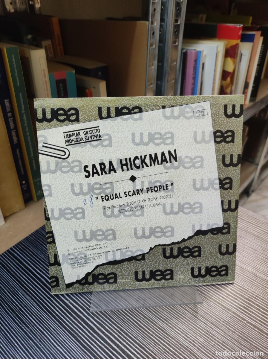 Discos de vinilo: SARA HICKMAN EQUAL SCARY PEOPLE - Foto 2