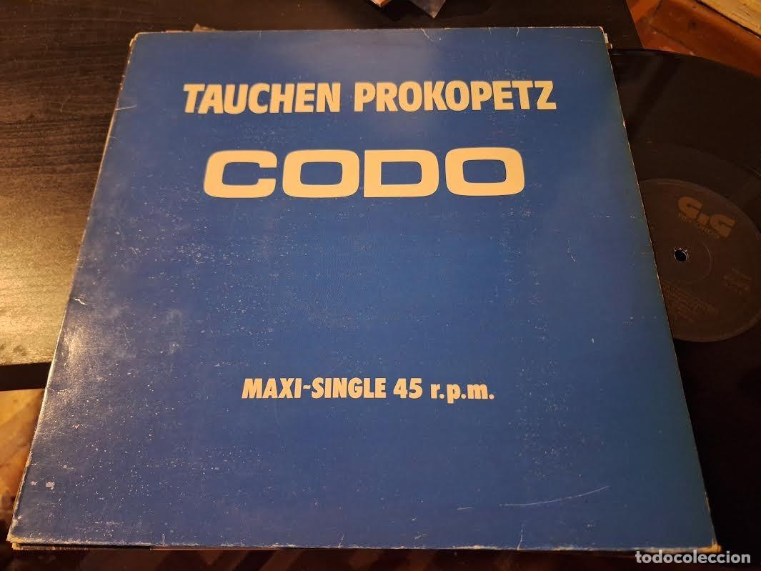 Discos de vinilo: TAUCHEN PROKOPETZ - CODO 12&rdquo; MAXI GIG 1983 - SYNTH POP NEW WAVE - Foto 1