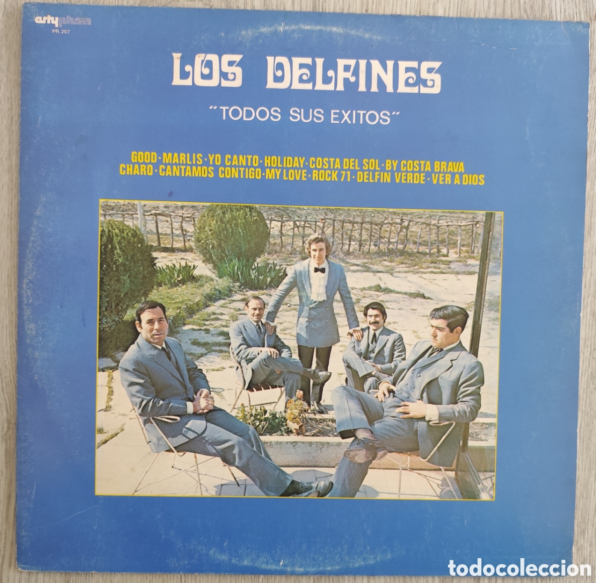 Discos de vinilo: LOS DELFINES - TODOS SUS &Eacute;XITOS - Foto 1