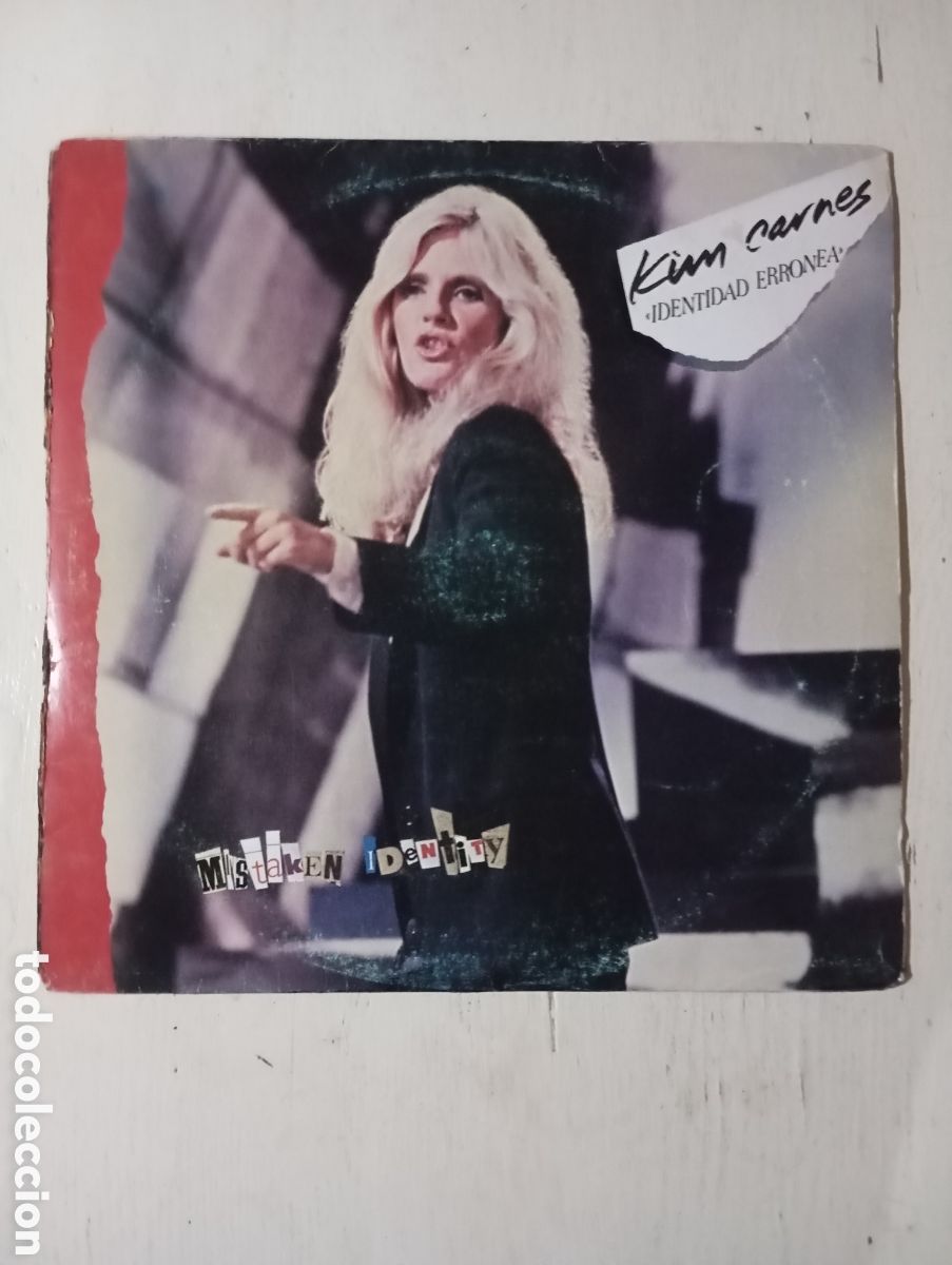 Discos de vinilo: KIM CARNES - IDENTIDAD ERRONEA - MISTAKEN IDENTITY - EMI ODEON 1981 - Foto 1