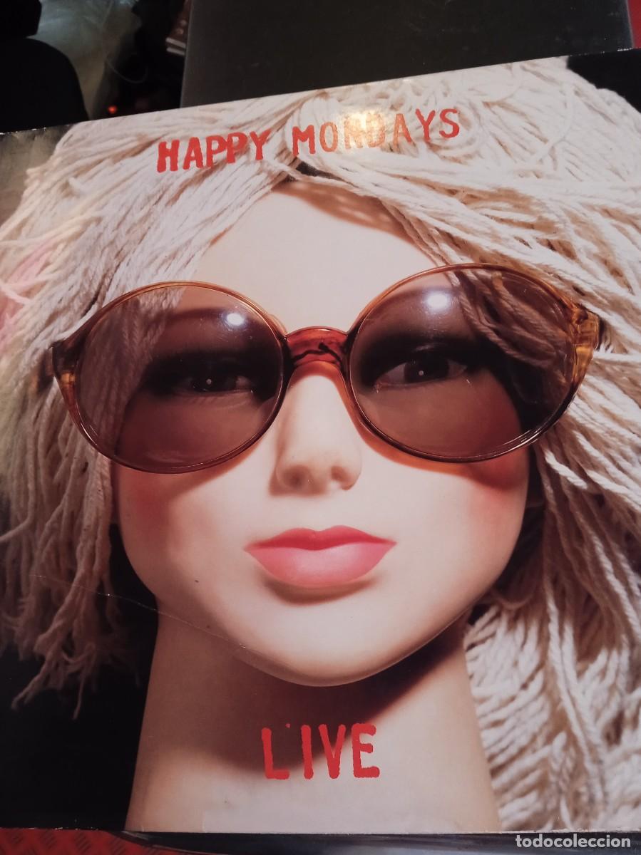 Discos de vinilo: HAPPY MONDAYS- LIVE. LP DOBLE - Foto 1