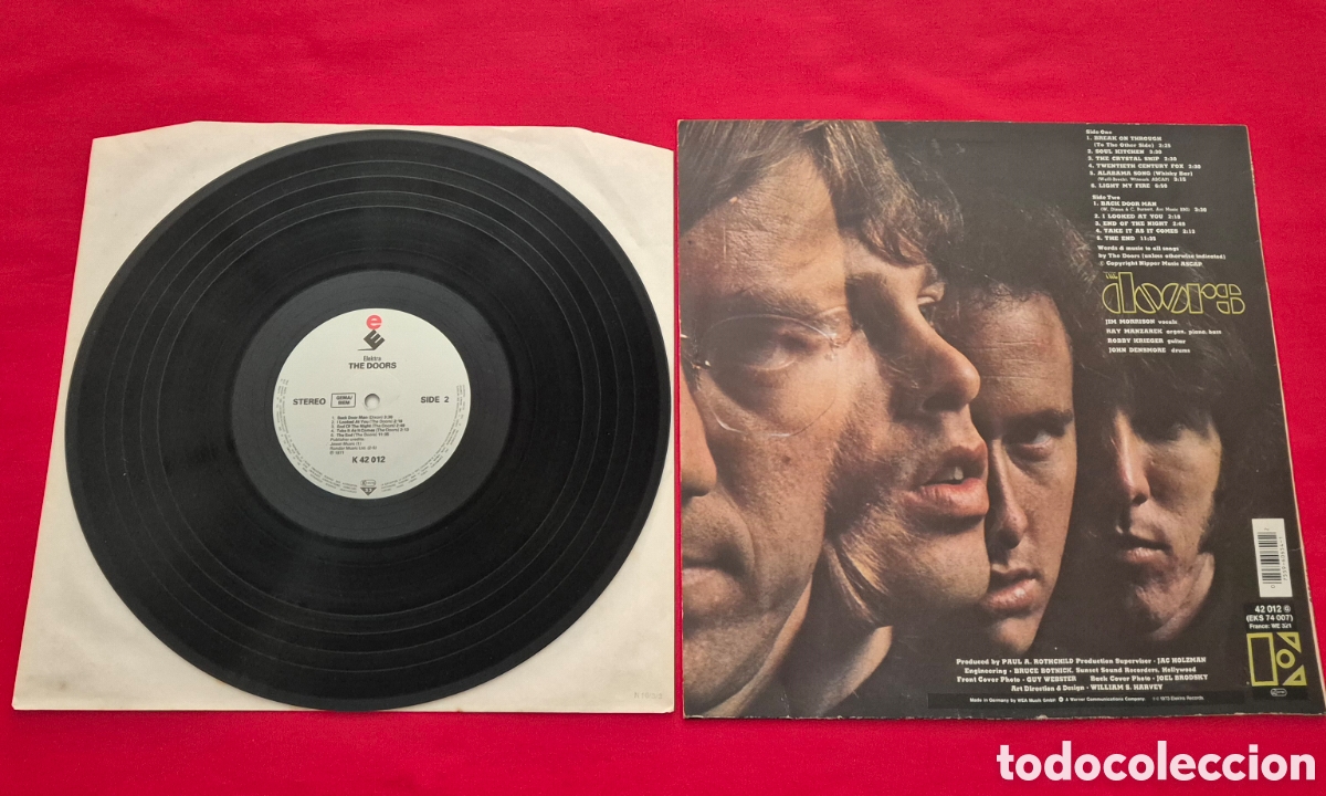 Discos de vinilo: The Doors &ndash; The Doors Lp Elektra - Foto 6