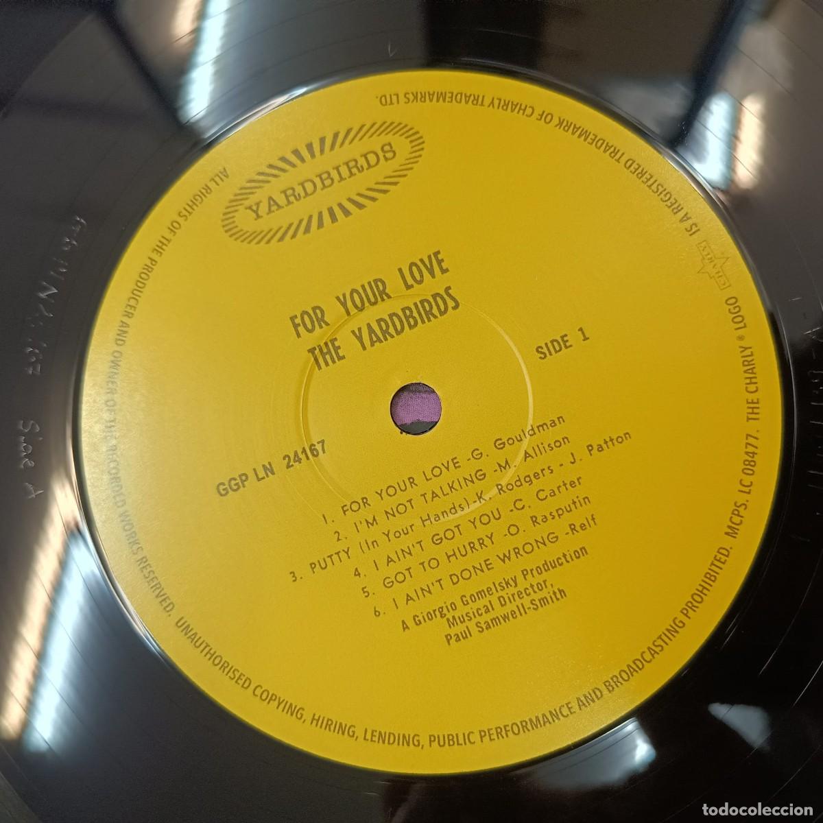 Discos de vinilo: YARDBIRDS FOR YOUR LOVE -LP - Foto 5