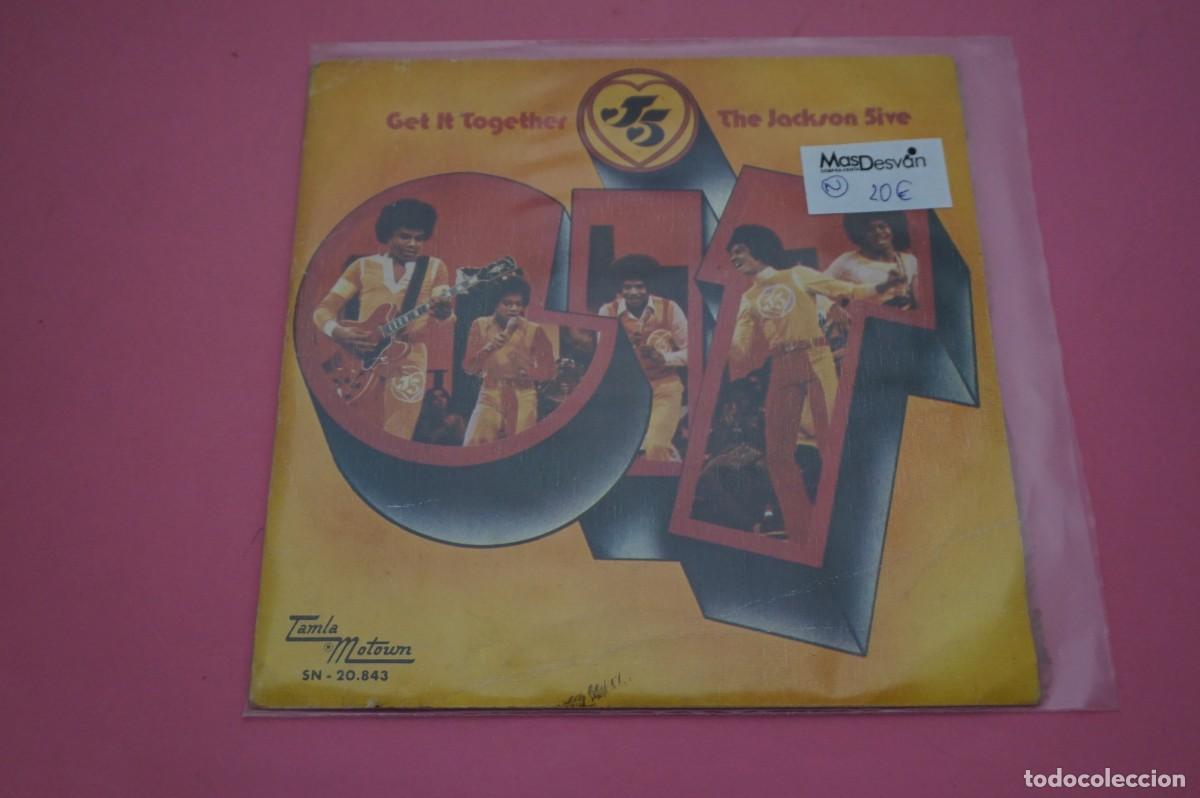 Discos de vinilo: SINGLE - THE JACKSON 5 - GET IT TOGETHER / TOUCH - DISCO EN EXCELENTE ESTADO - Foto 1