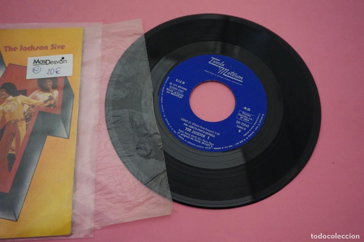 Discos de vinilo: SINGLE - THE JACKSON 5 - GET IT TOGETHER / TOUCH - DISCO EN EXCELENTE ESTADO - Foto 2