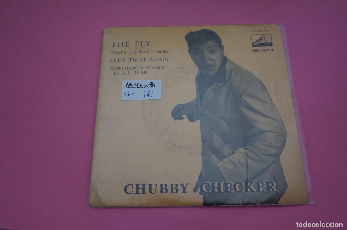 Discos de vinilo: SINGLE - CHUBBY CHECKER - THE FLY - DISCO EN BUEN ESTADO - Foto 1