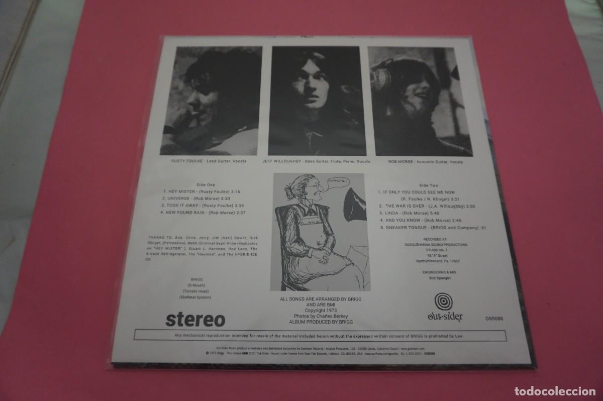 Discos de vinilo: LP - BRIGG - BRIGG - EL DISCO ESTA COMO NUEVO - Foto 5