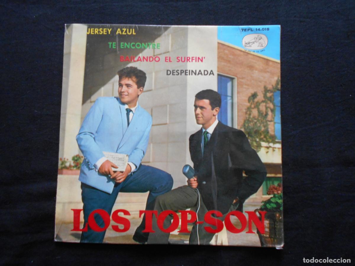 Discos de vinilo: LOS TOP-SON // JERSEY AZUL +3 - Foto 1