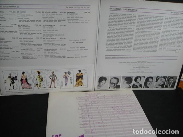 Discos de vinilo: zarzuela las golondrinas - disco con libreto, - Foto 2