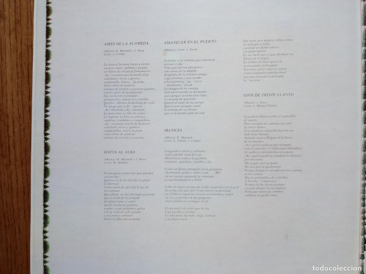 Discos de vinilo: Alameda - aires de la alameda + 6 - Foto 2