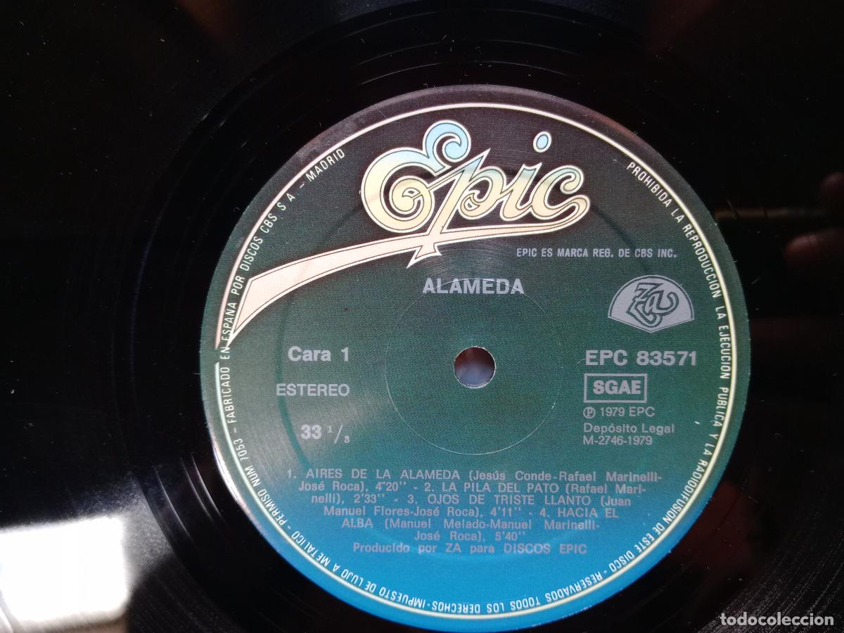Discos de vinilo: Alameda - aires de la alameda + 6 - Foto 5
