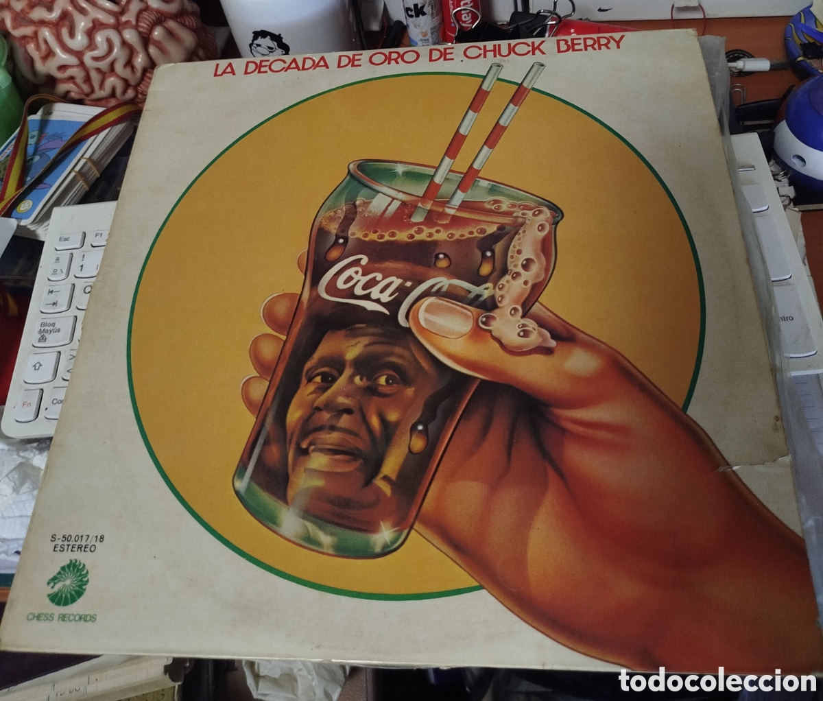 Discos de vinilo: Chuck Berry&nbsp;&ndash;&nbsp;La Decada de Oro De Chuck Berry. Doble LP - Foto 1