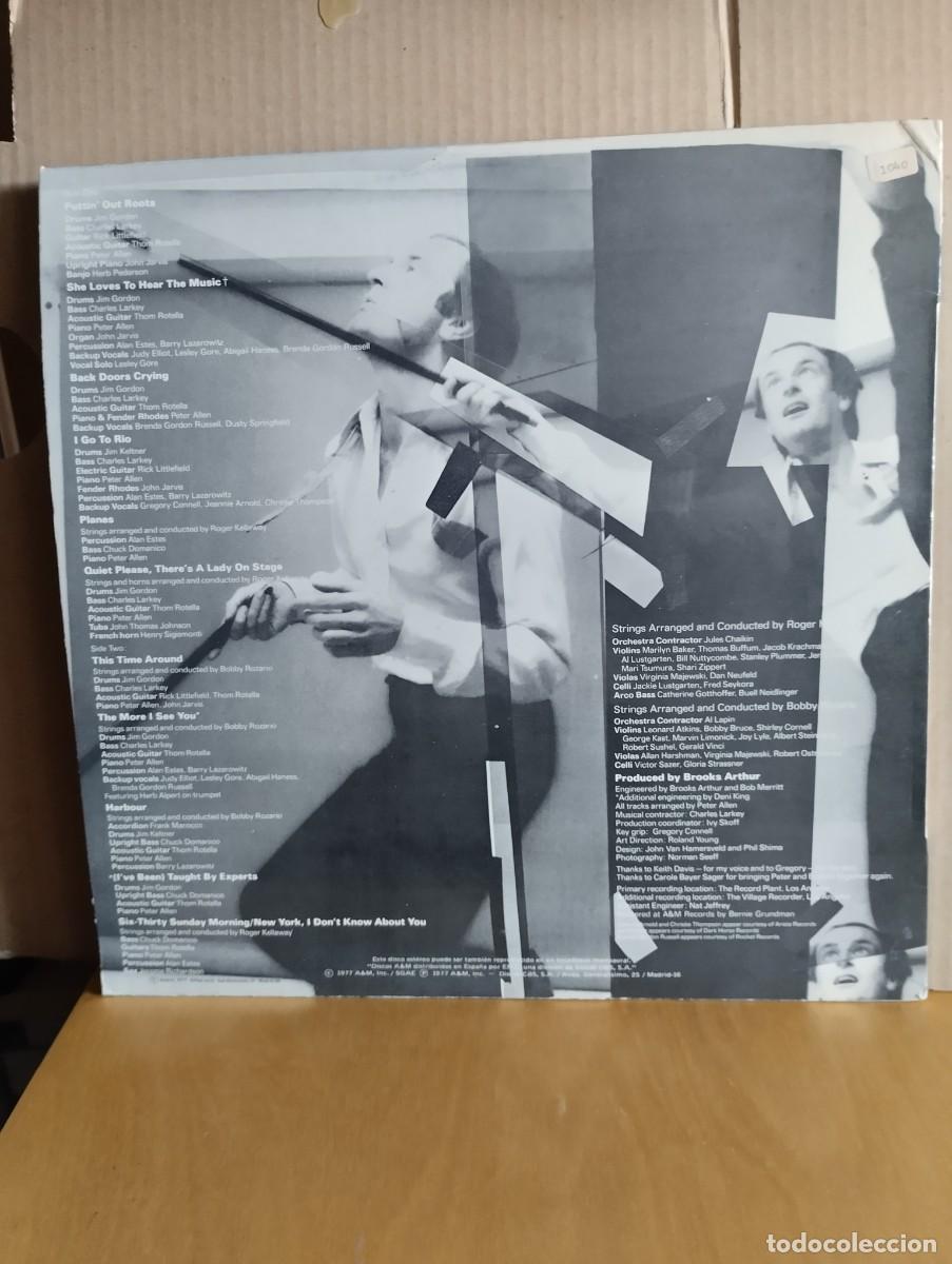 Discos de vinilo: PETER ALLEN ----- TAUGHT BY EXPERTS - Foto 2