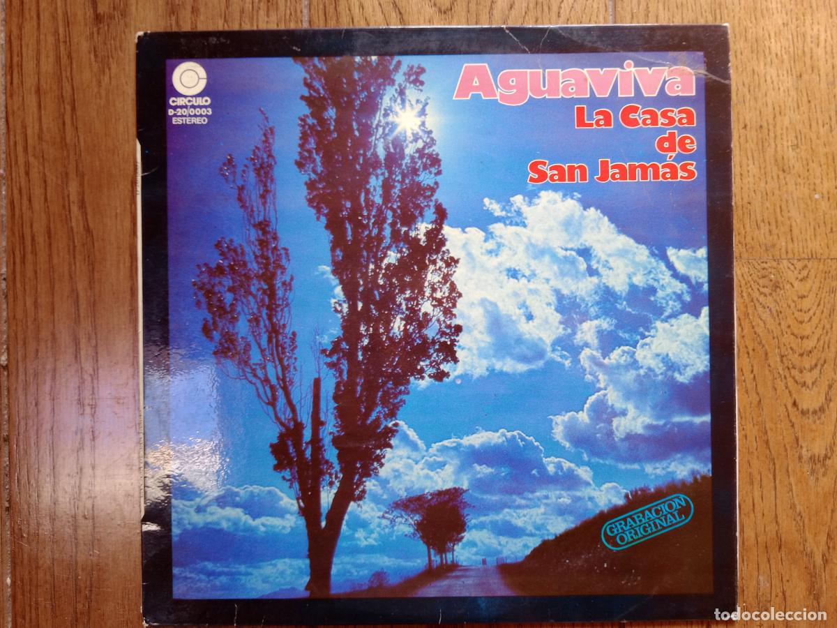 Discos de vinilo: Aguaviva - la casa de san jam&aacute;s - Foto 1