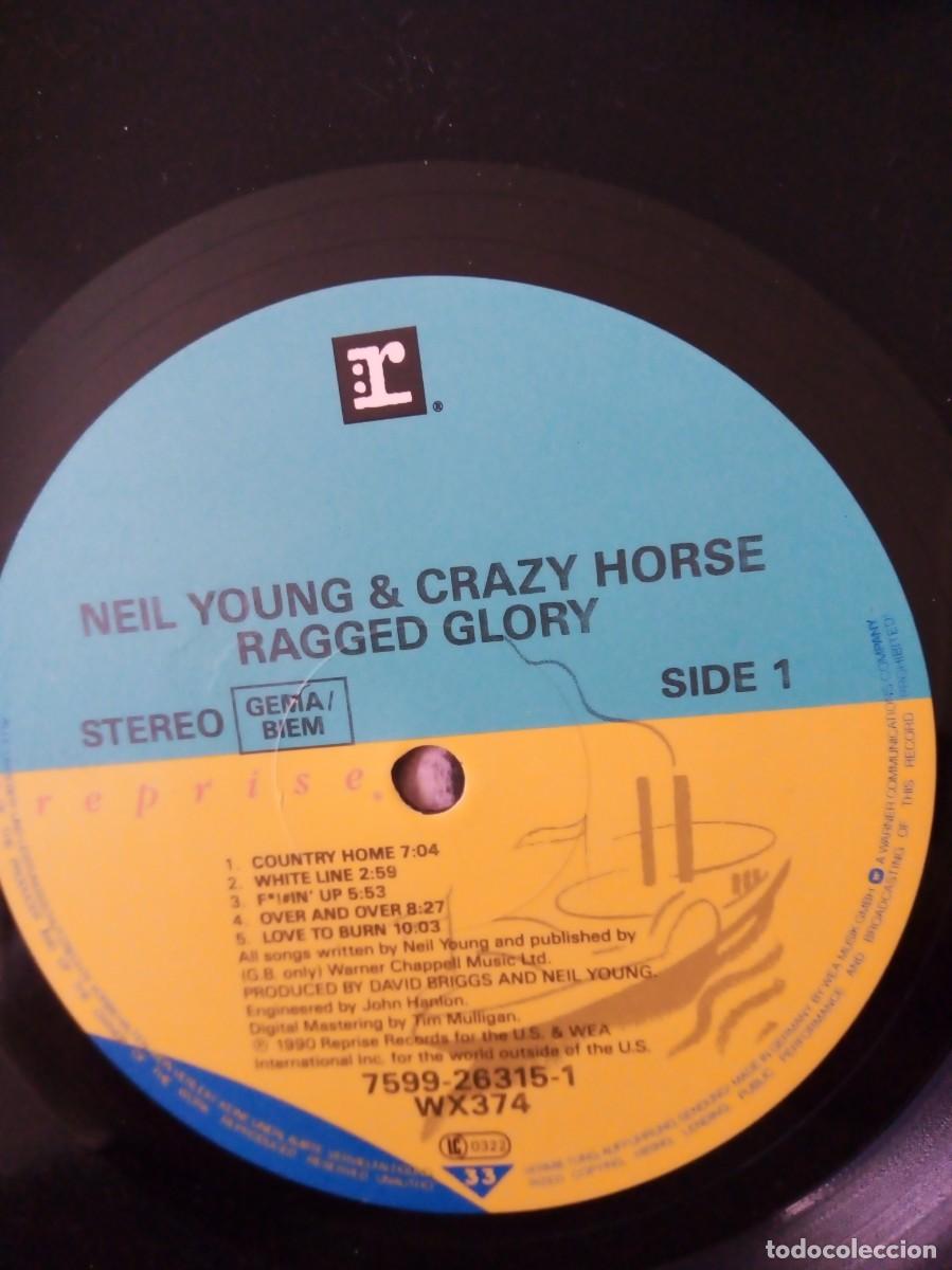 Discos de vinilo: Neil Young & Crazy Horse, Ragged Glory 1990 - Foto 3