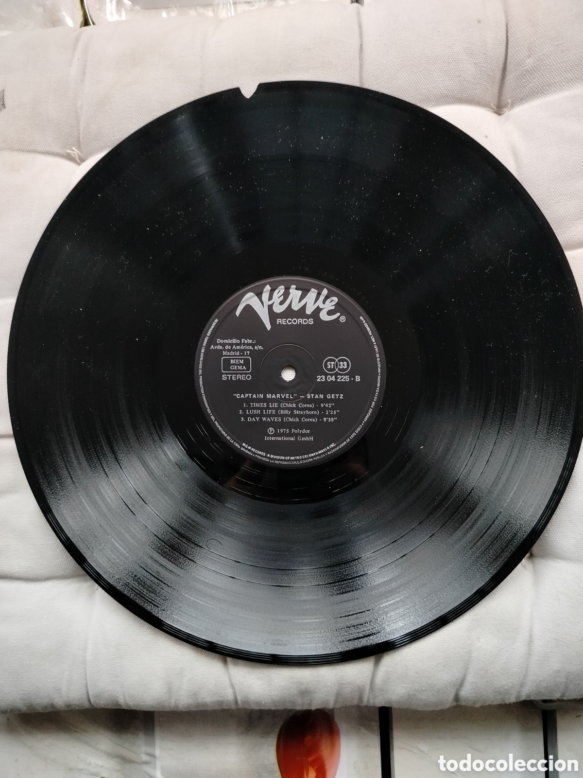 Discos de vinilo: Defectuoso Stan Getz LP - Foto 3