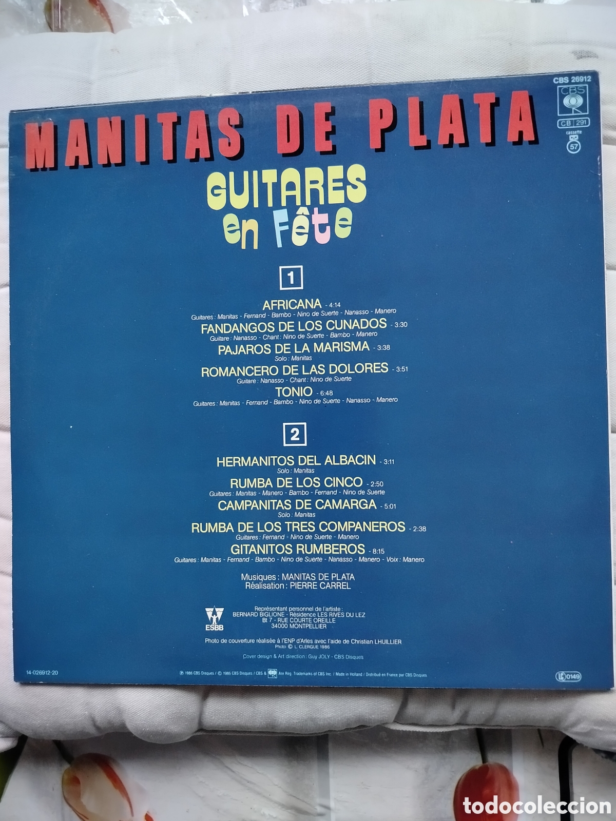 Discos de vinilo: Manitas de Plata LP. - Foto 2