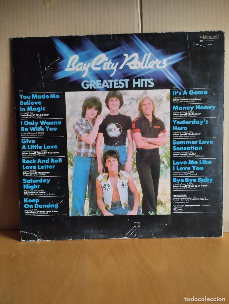Discos de vinilo: BAY CITY ROLLERS ----- GREATEST HITS - Foto 2