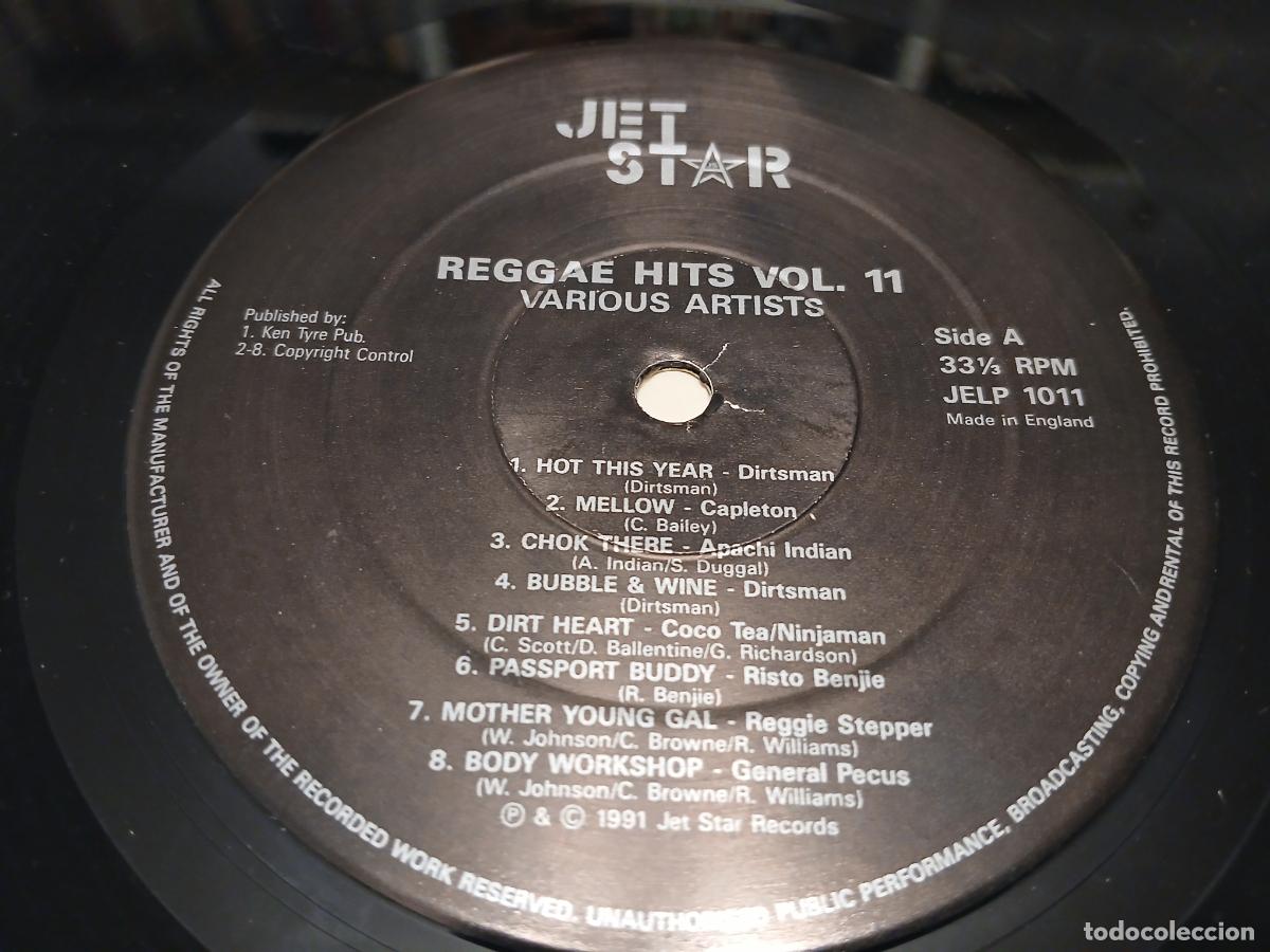 Discos de vinilo: Reggae hits volume 11 (1991) LP disco vinilo - Foto 2