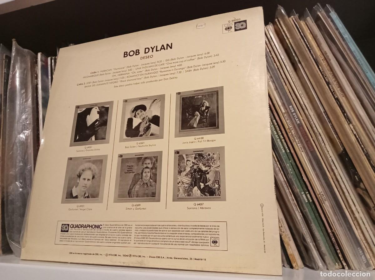 Discos de vinilo: Bob Dylan &lrm;&ndash; Deseo = Desire - lp Spain 1976 - Foto 2