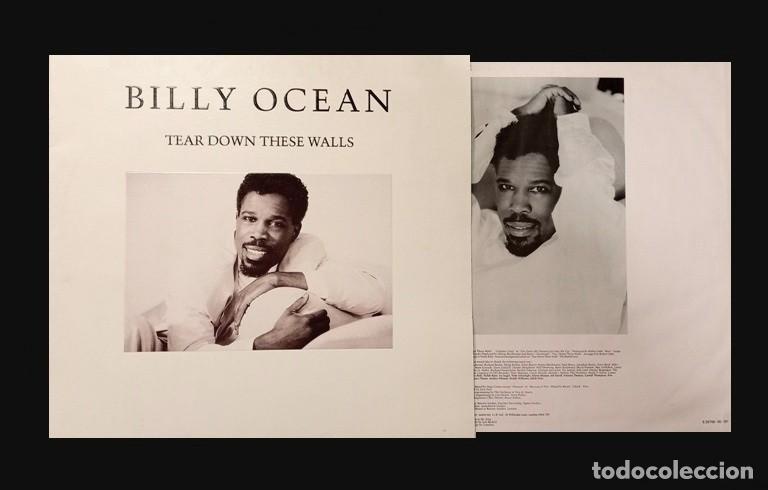 Discos de vinilo: �V787 - [LP VINILO]. BILLY OCEAN. TEAR DOWN THESE WALLS. - Foto 2