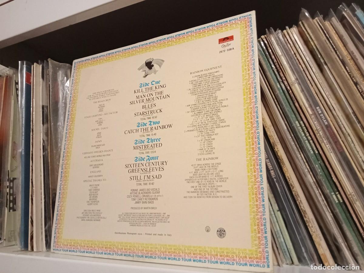 Discos de vinilo: Rainbow &lrm;&ndash; On Stage - lp Italy 1977 - Foto 2