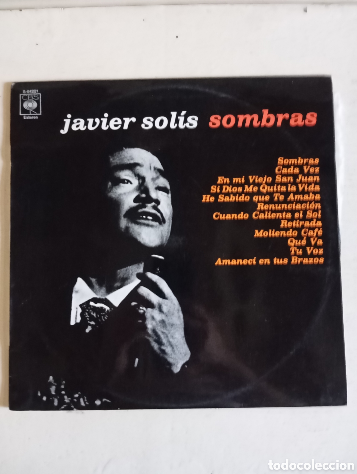 Discos de vinilo: JAVIER SOLIS - SOMBRAS - CBS - 1970 - Foto 1