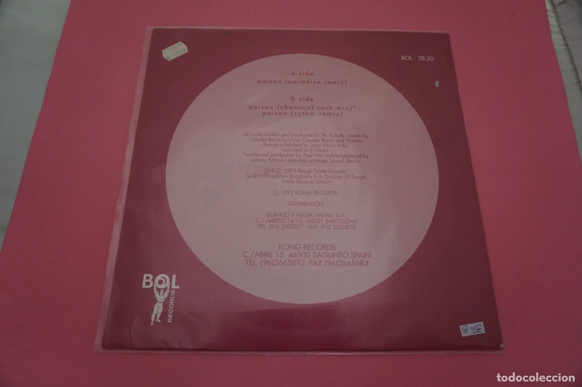 Discos de vinilo: MAXI SINGLE - General Base &ndash; Poison (Remix) - DISCO EN ESTADO EXCELENTE - Foto 3