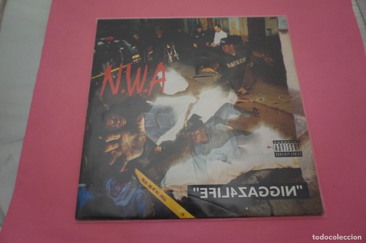 Discos de vinilo: MAXI SINGLE - N.W.A. &ndash; Efil4zaggin - DISCO EN ESTADO EXCELENTE - Foto 1