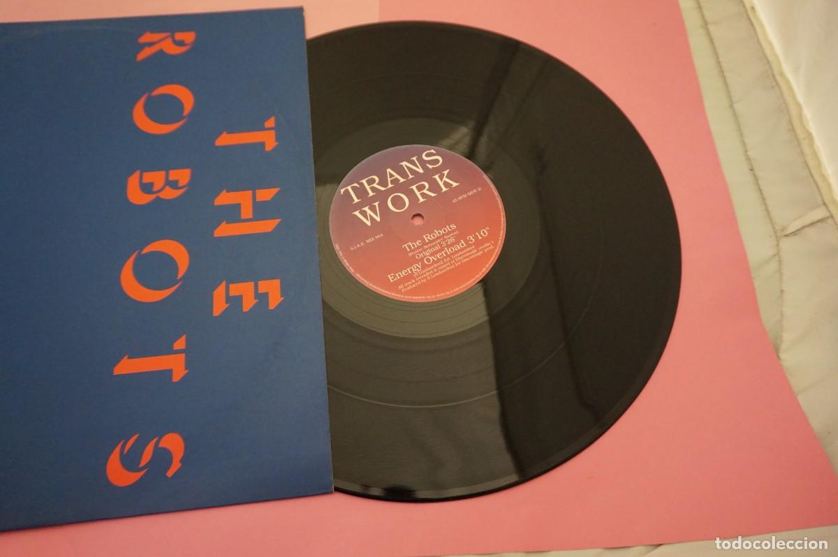 Discos de vinilo: MAXI SINGLE - THE ROBOTS - TRANS WORK - DISCO EN ESTADO EXCELENTE - Foto 2