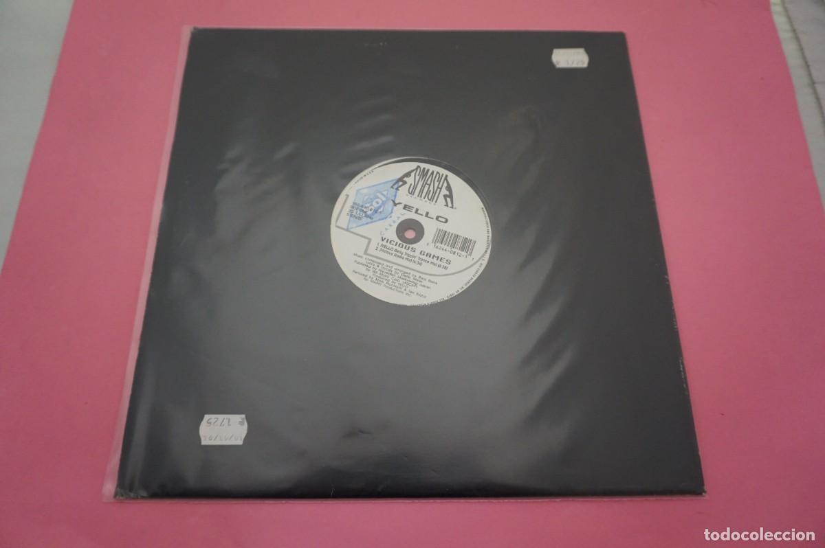 Discos de vinilo: MAXI SINGLE - Yello &ndash; Vicious Games - DISCO EN ESTADO EXCELENTE - Foto 1