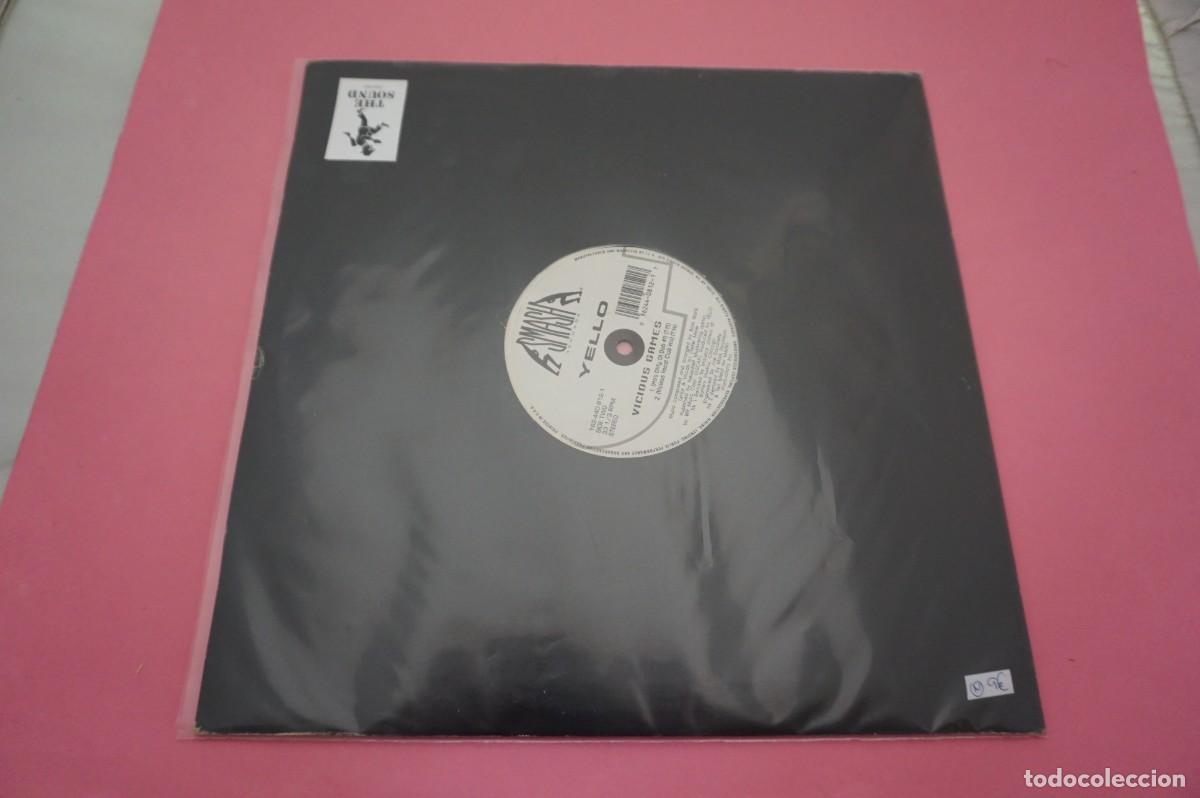 Discos de vinilo: MAXI SINGLE - Yello &ndash; Vicious Games - DISCO EN ESTADO EXCELENTE - Foto 3